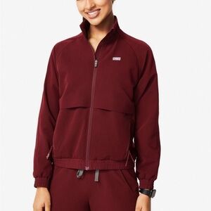 Figs Sydney Scrub Jacket